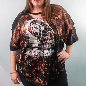 Distressed Scream T-shirt